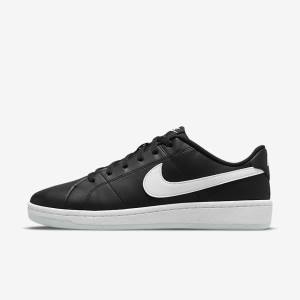 Nike NikeCourt Royale 2 Next Nature Sneakers Herren Schwarz Weiß | NK293SXH