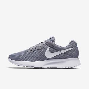 Nike Tanjun Sneakers Herren Grau Weiß | NK591WFX