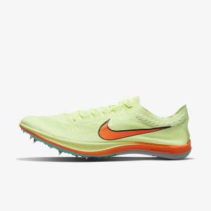 Nike ZoomX Dragonfly Athletics Distance Spikes Laufschuhe Damen Türkis Schwarz Orange | NK372DXP