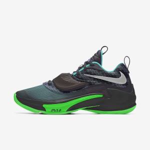 Nike Zoom Freak 3 By You Custom Basketballschuhe Herren Mehrfarbig | NK739JNL